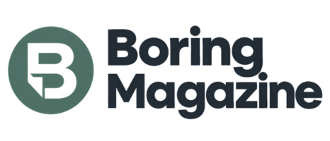 The Boring Magazine Site Logo